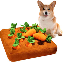 Plush Carrot Enrichment Dog Puzzle Toys