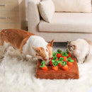 Plush Carrot Enrichment Dog Puzzle Toys